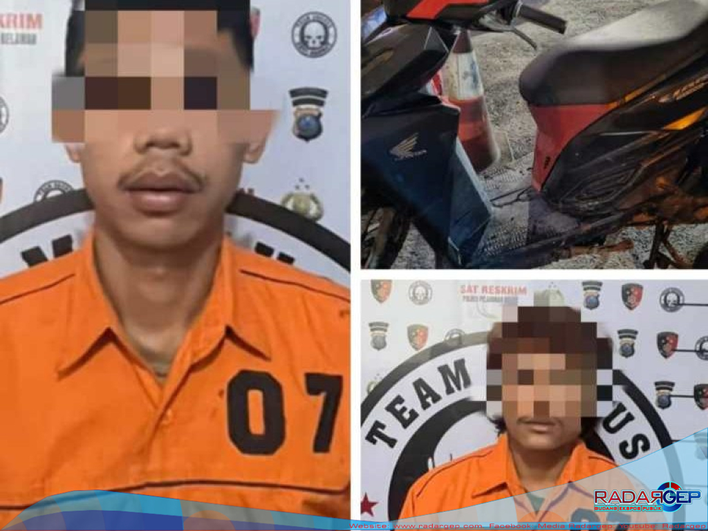 Polres Pelabuhan Belawan Berhasil Tangkap Dua Begal Sadis di Jalan Stasiun Belawan